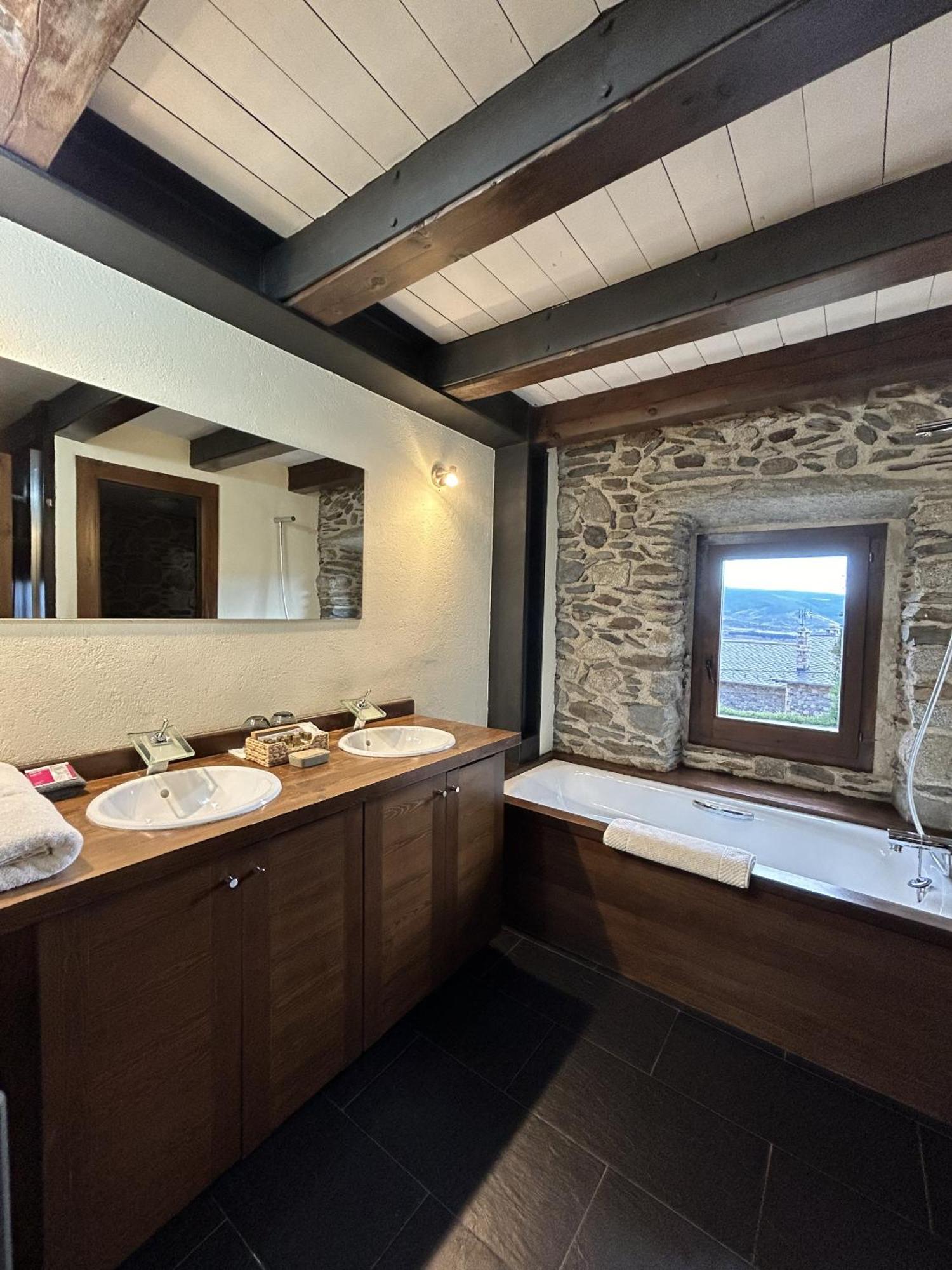 Bed and Breakfast Mas Farner - Adults Only Llivia Habitación foto