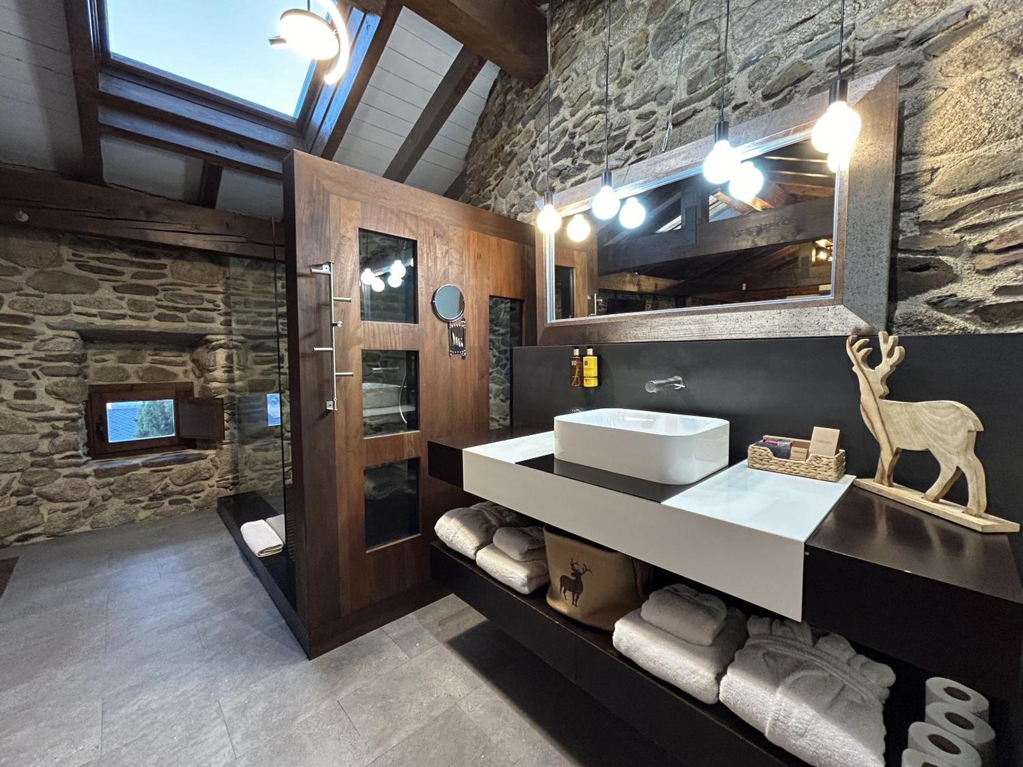 Bed and Breakfast Mas Farner - Adults Only Llivia Habitación foto